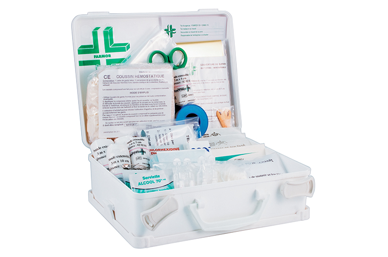 Coffret de secours Médecine du travail