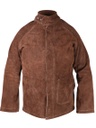 Veste de soudeur Cuir croûte et dos en Proban