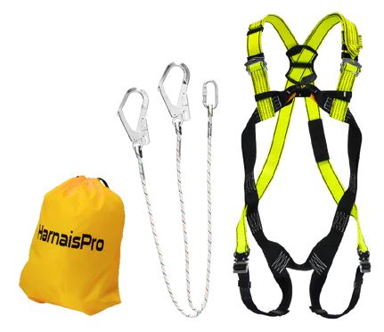 Kit Retenue sur Echafaudage, Harnais FLASHTEC, Longe Y 1.75m