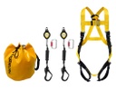 Kit Retenue sur Echafaudage, Harnais MONTEUR, Enrouleurs 2.0m