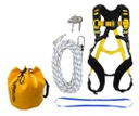 Kit Antichute, déplacement sur Toiture, Harnais FASTO, Cordage 10/20m