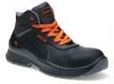 Chaussures de Sécurité Mi-Haute Cuir pleine fleur JACKSON ORANGE S3 SRC