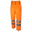 Jambière GLOW - Protection scie à chaîne CL1 Type A / HV EN ISO 20471 Orange Classe 2