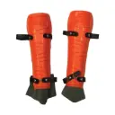 Protège tibia rigide orange
