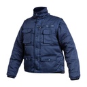 Blouson multipoches POLENA SLEEVE matelassé, manches amovibles 65%Polyester 35%Coton bleu marine