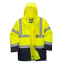 Parka HV 5en1 S766 avec Gilet de froid et Manches amovibles 