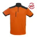 Tee-shirt manches courtes orange EN 13758-2: 2003+A1: 2006 UPF50+