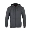 Sweat DERBY zippé à capuche avec molleton intérieur gratté 60% coton 40% polyester 300gr
