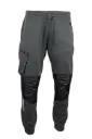 Pantalon bicolore GLORY Coton/Polyester avec Molleton intérieur -Gris/noir