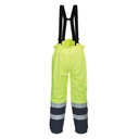 Pantalon de pluie HV FR78 Tissu Zone ATEX et doublure fixe (Jaune/Marine)