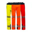 Pantalon de pluie multirisque HV VOLVA zone ATEX - bretelles amovibles