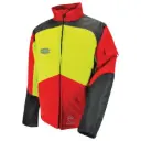 Veste Protection scie à chaîne rouge CL1 Type B COMFY
