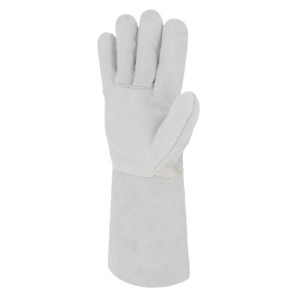 Gants de Manutention/Soudage Cuir tout croûte de bovin, manchette 15cm (Taille 10)