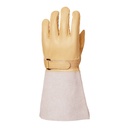 Sur-gants électricien Cuir fleur de vachette Hydrofuge et non-isolant (par 12 paires)