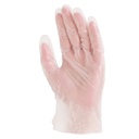 Gants à usage unique en Vinyle transparent poudrés (50 paires)